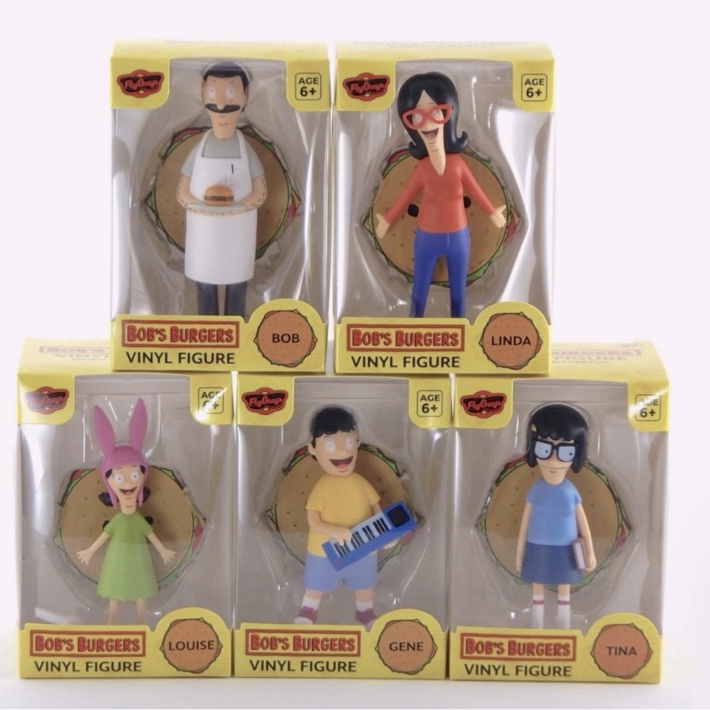 Bobs Burgers Full Set Vinyl Figures Culturefly